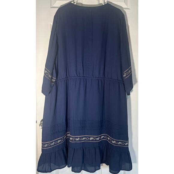 NWOT - BOHO Peasant Dress by Roamans - Picture 7 of 8